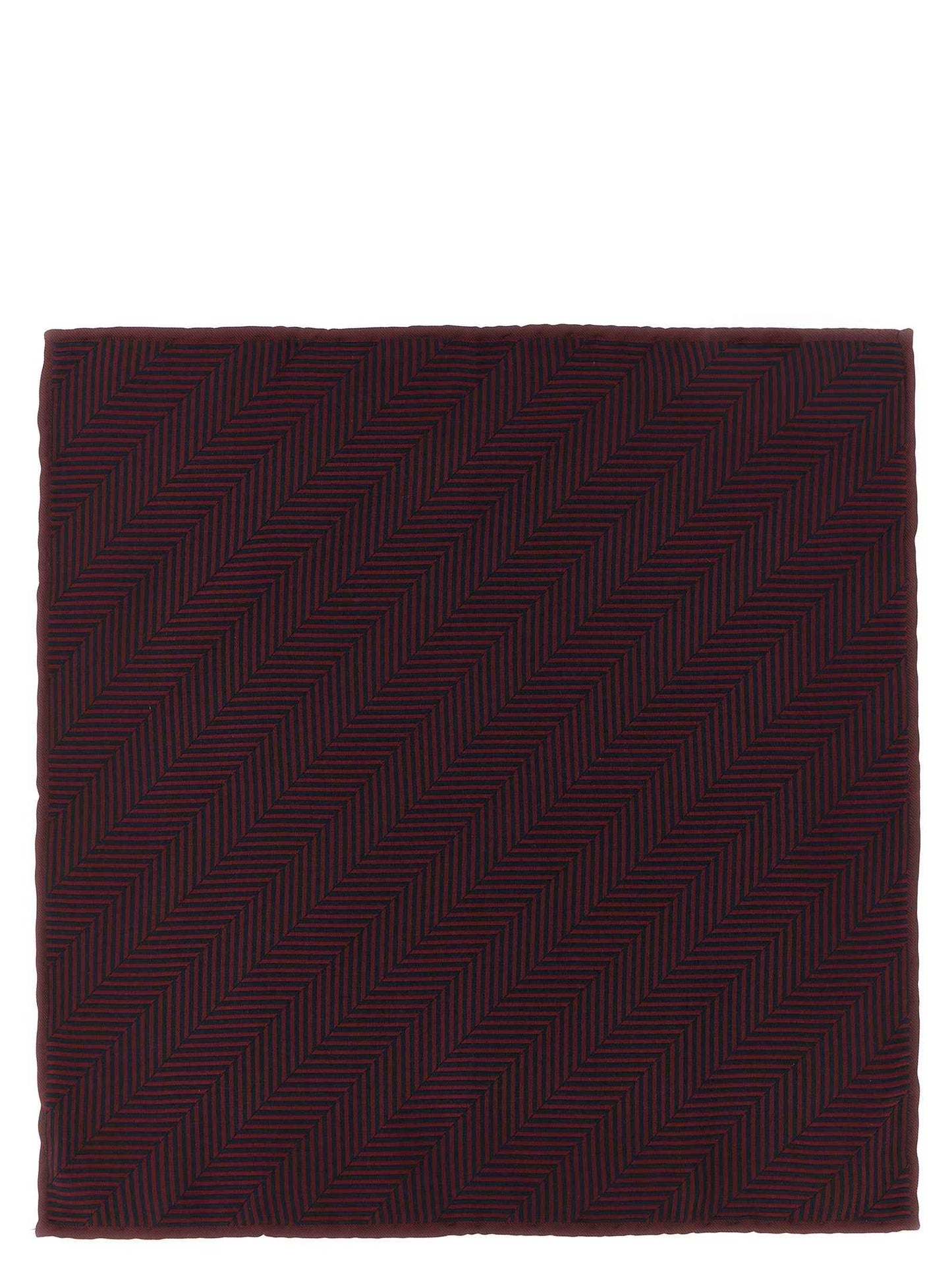 Bordeaux Silk Pocket Square