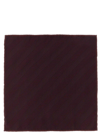 Bordeaux Silk Pocket Square