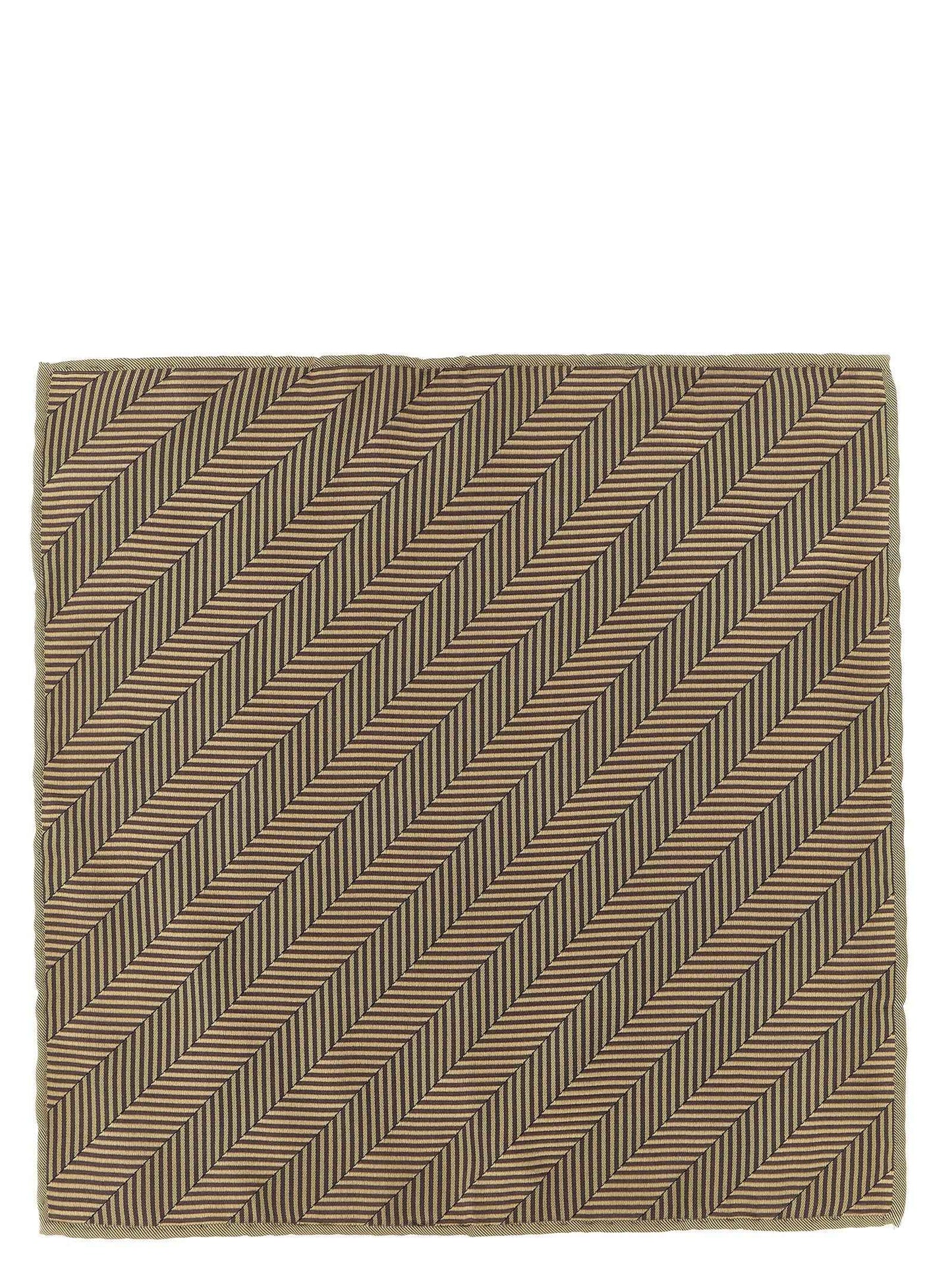 Beige Silk Pocket Square