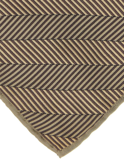 Beige Silk Pocket Square