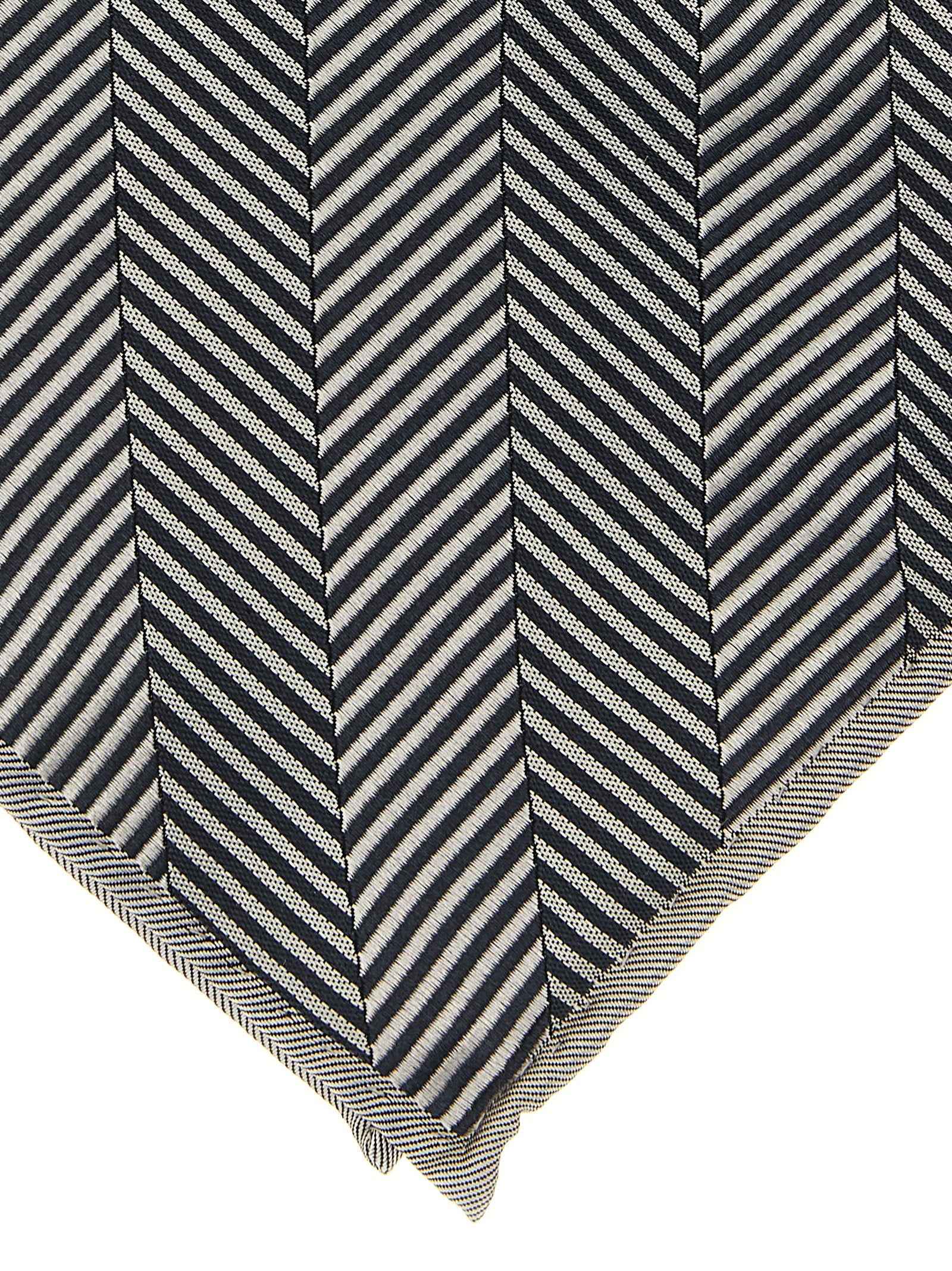 Gray Silk Pocket Square