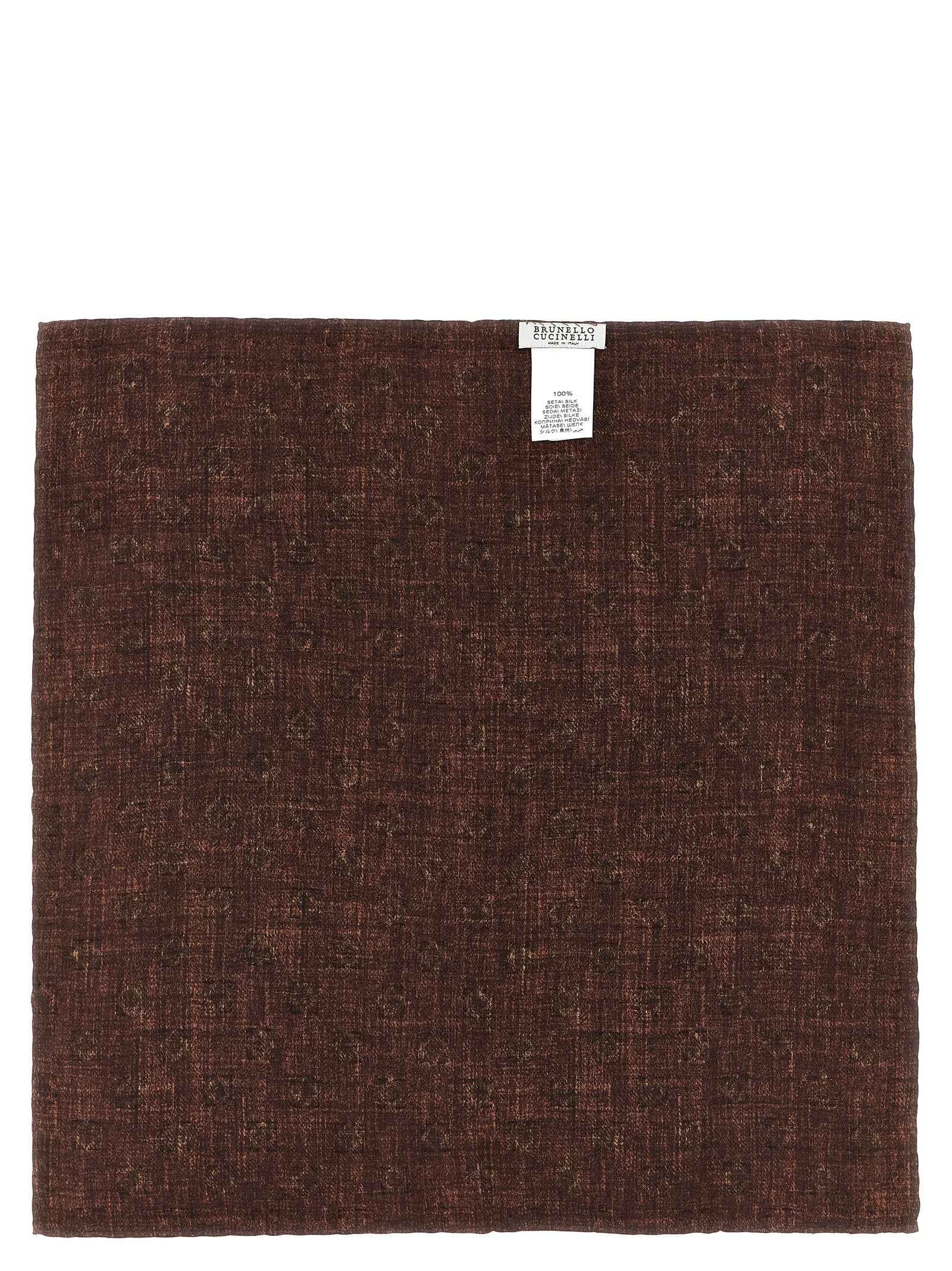 Multicolor Silk Pocket Square