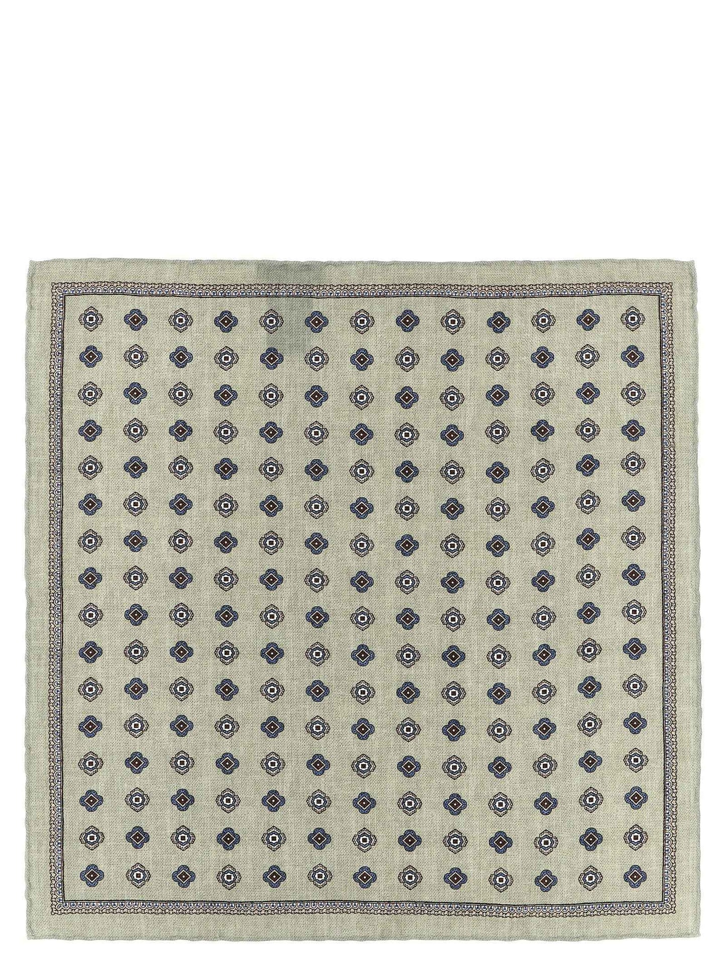 Multicolor Silk Pocket Square