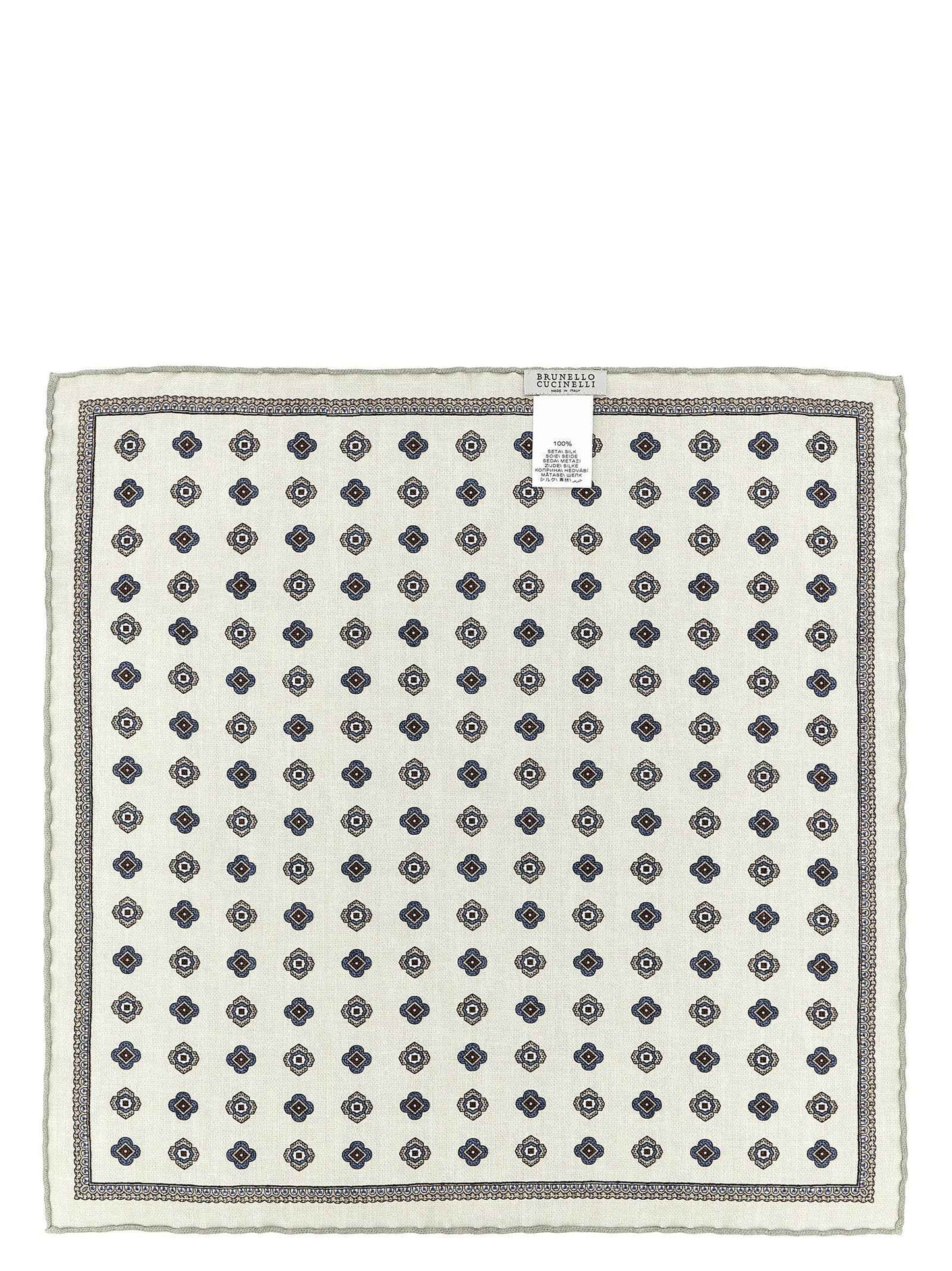 Multicolor Silk Pocket Square