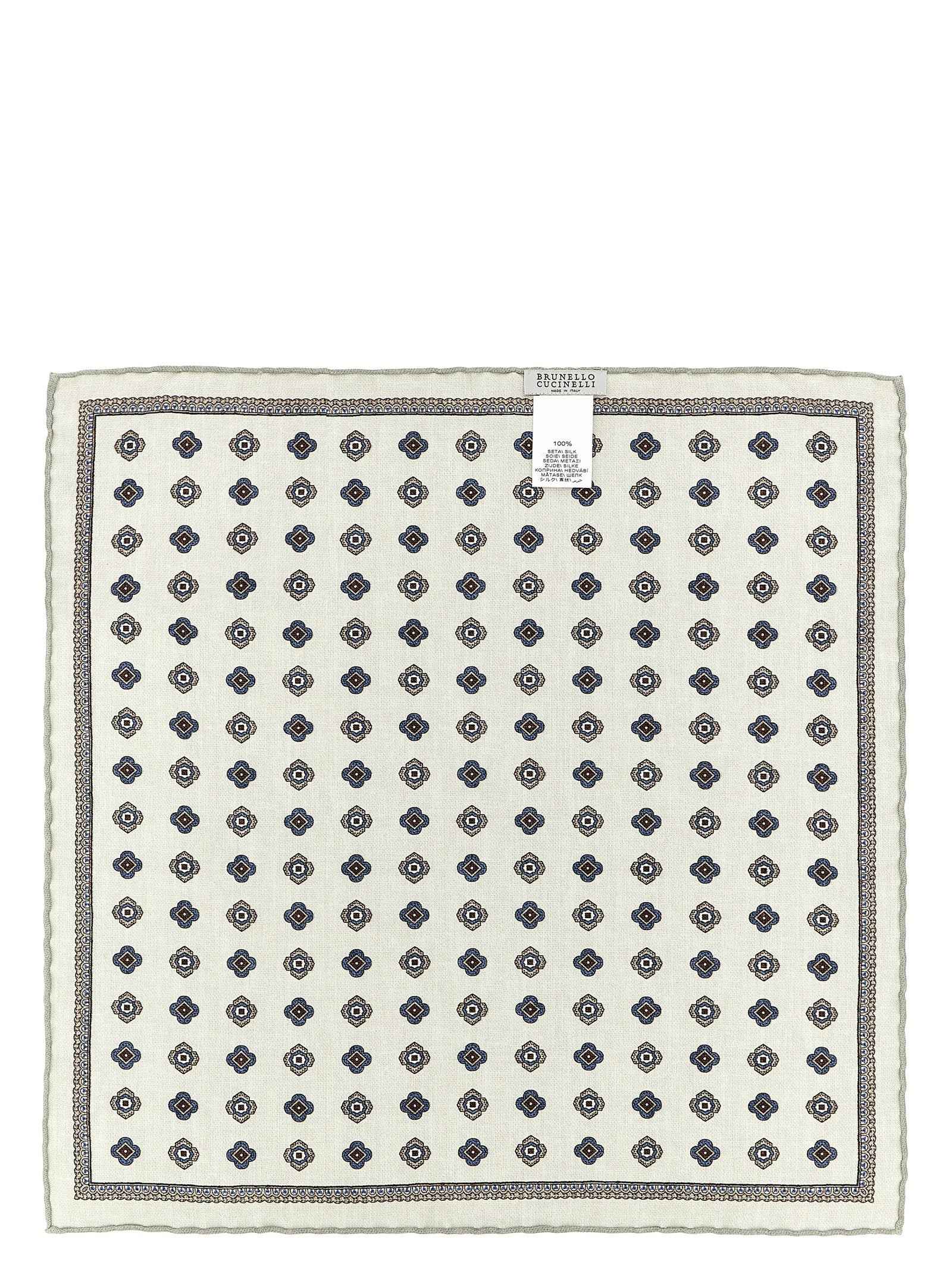 Multicolor Silk Pocket Square