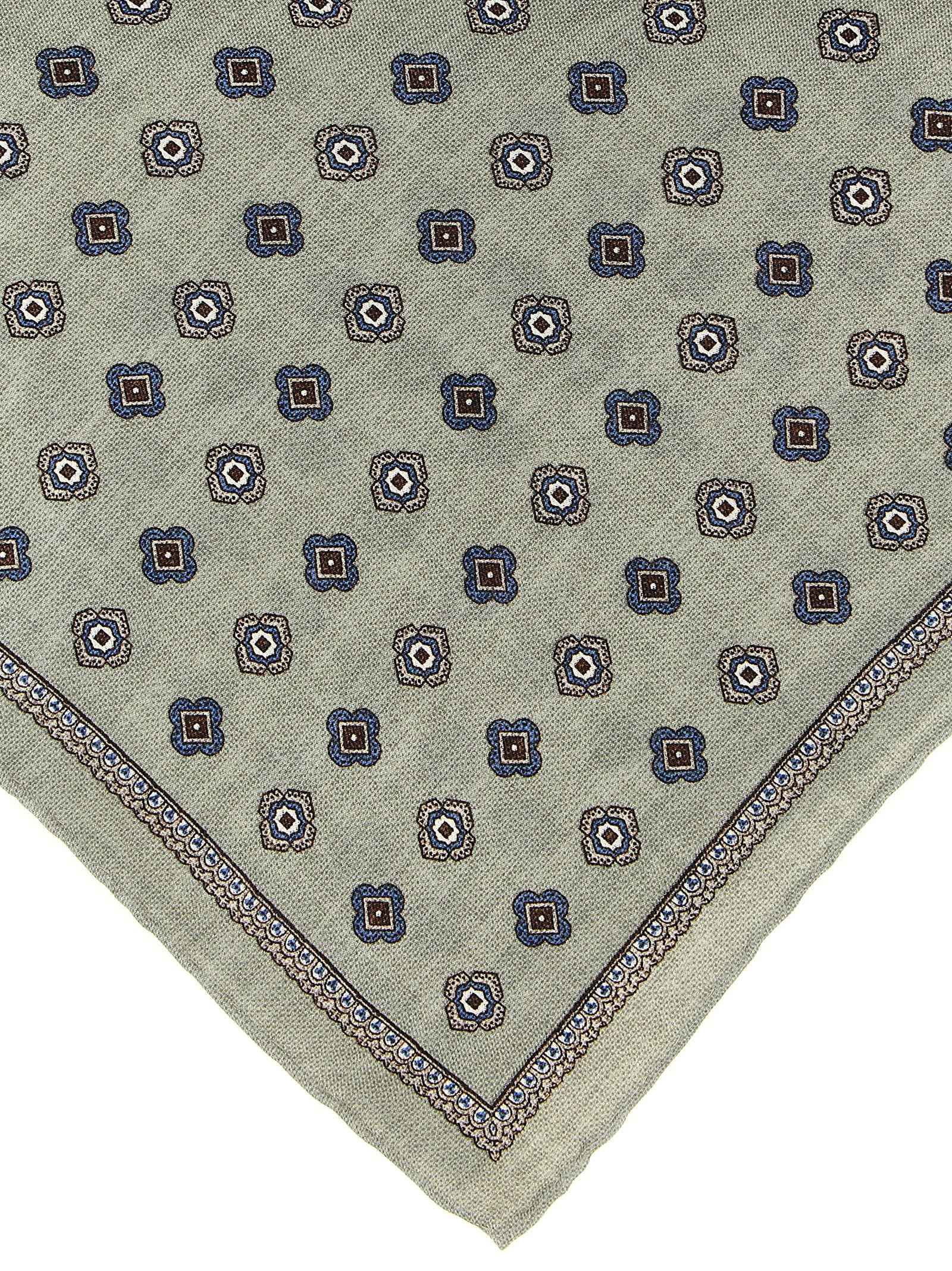 Multicolor Silk Pocket Square
