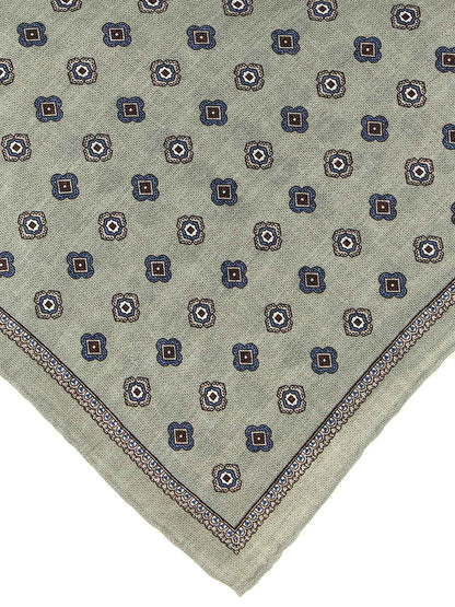 Multicolor Silk Pocket Square