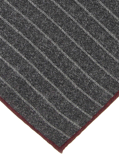 Gray Silk Pocket Square