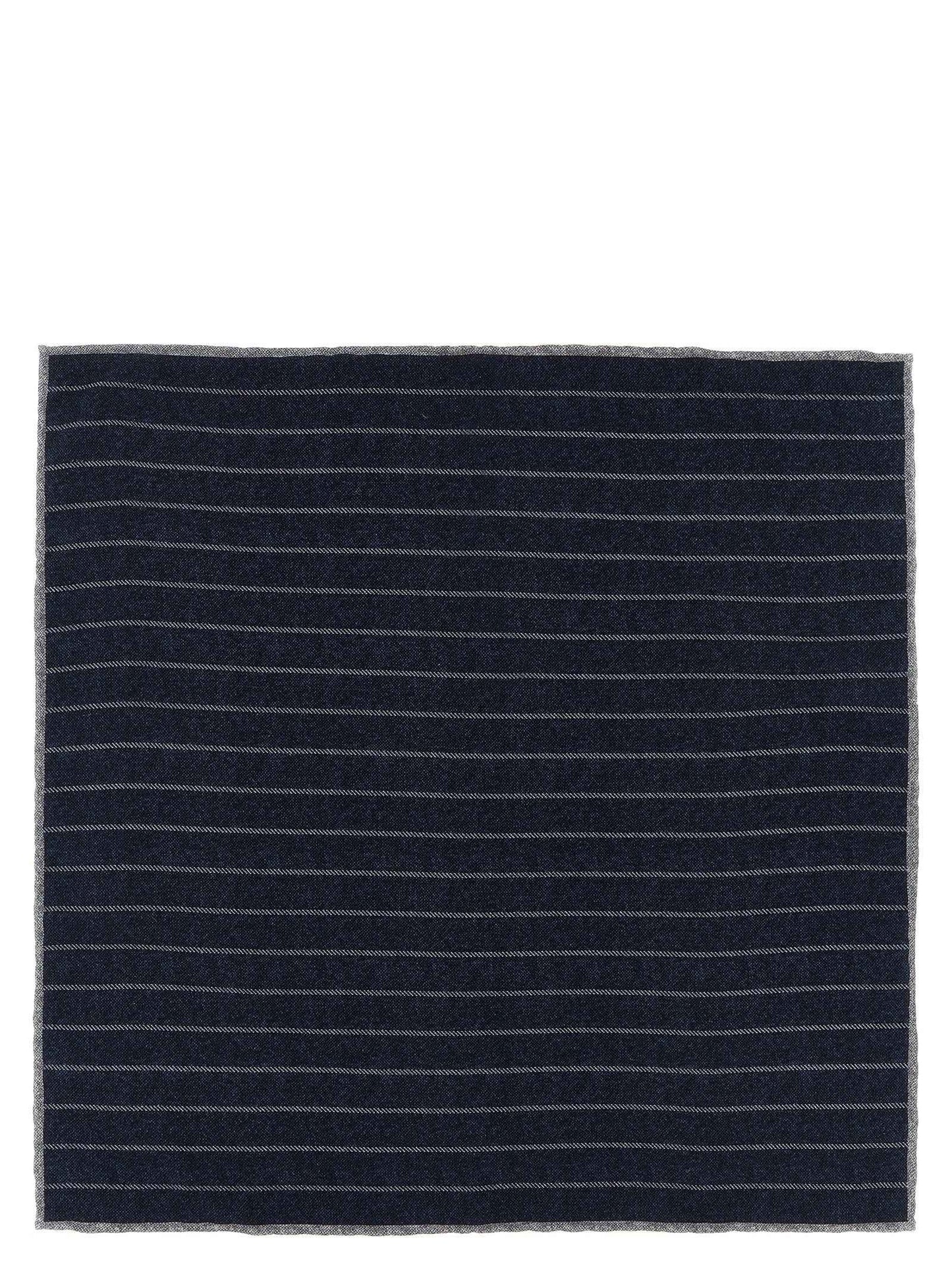 Blue Silk Pocket Square