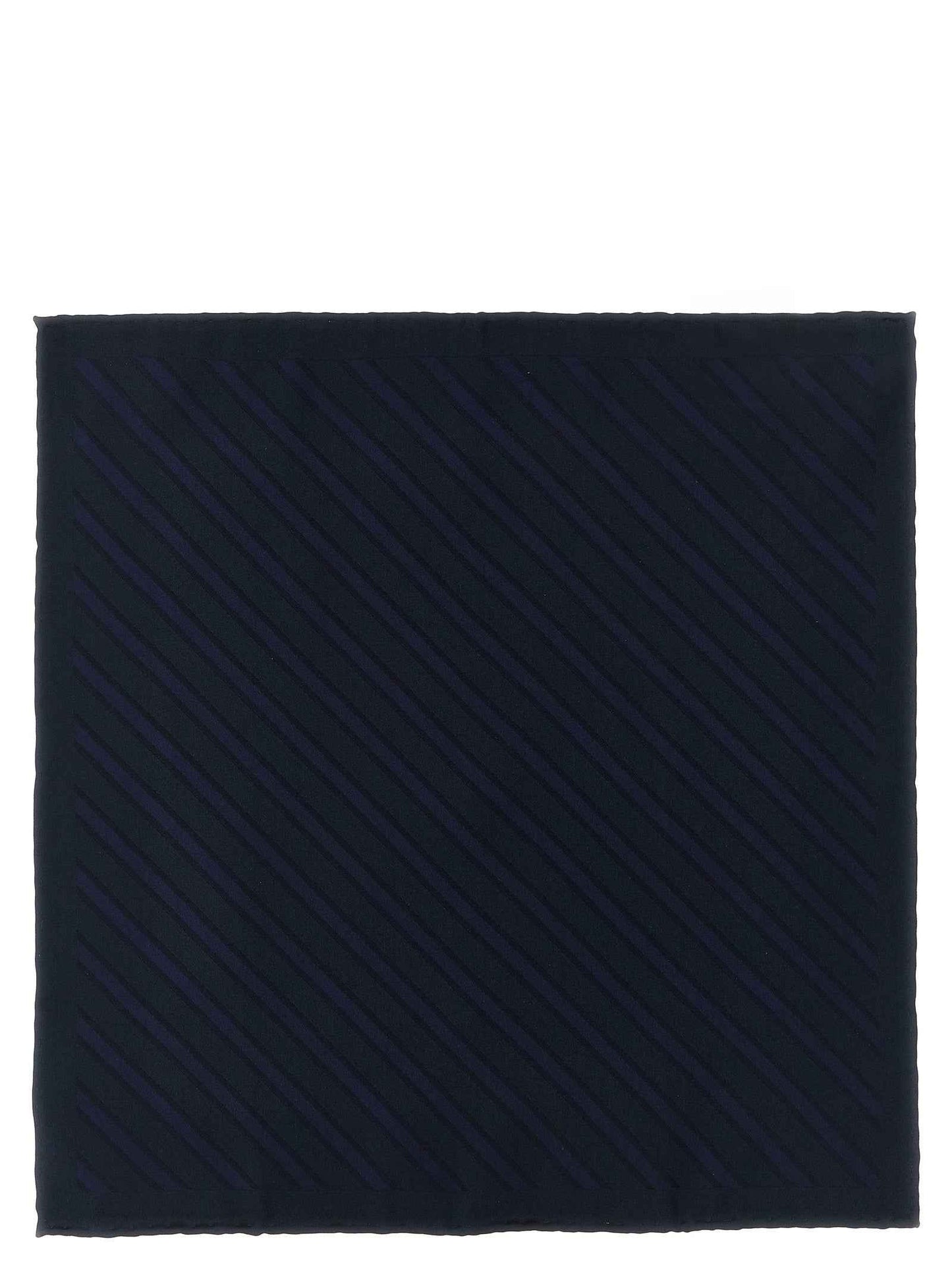Blue Silk Pocket Square