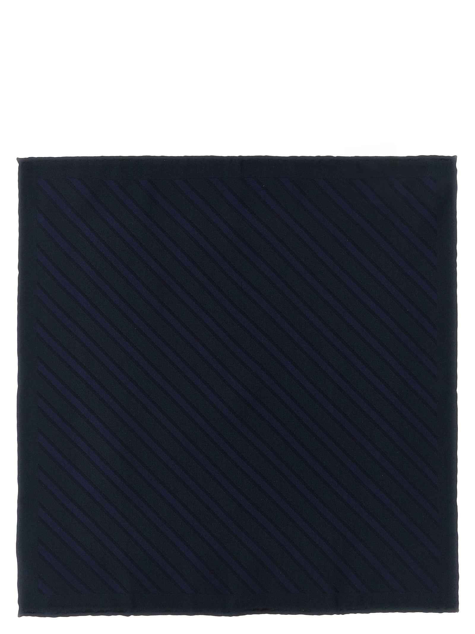 Blue Silk Pocket Square