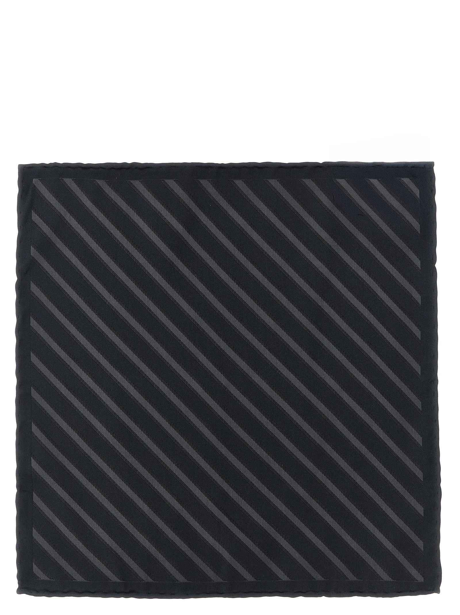 Gray Silk Pocket Square