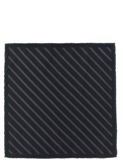 Gray Silk Pocket Square