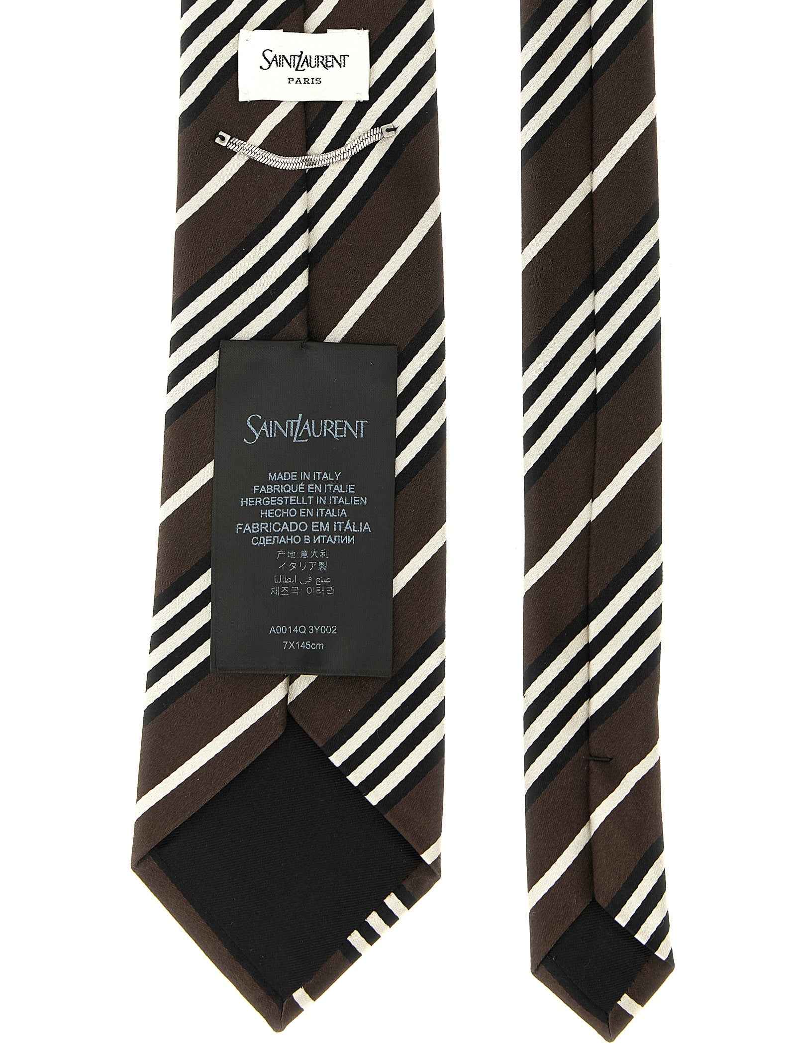 Brown Silk Tie
