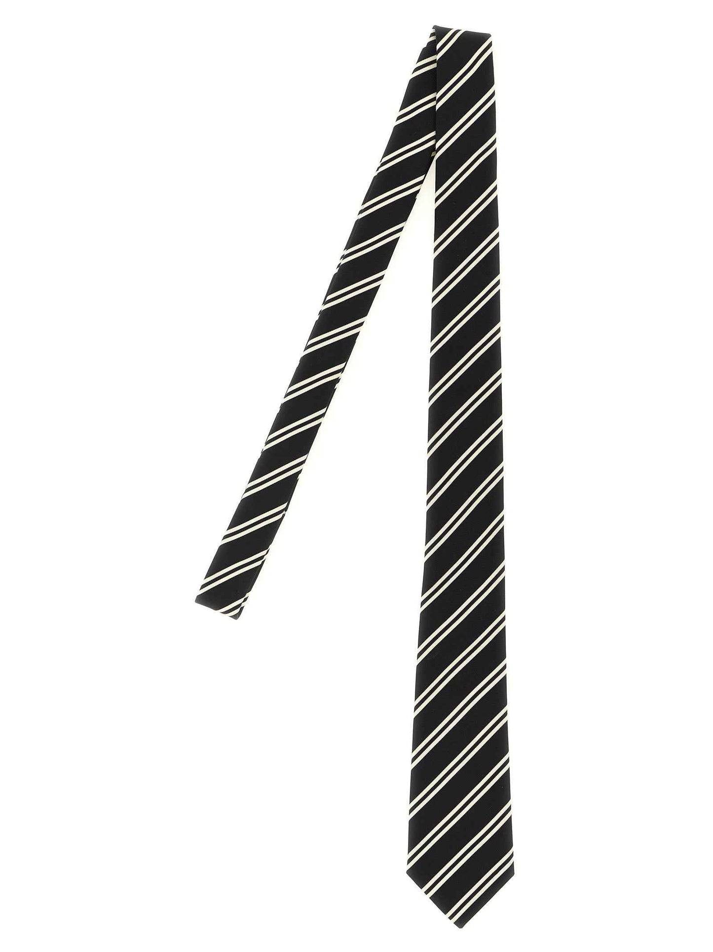 Black Silk Tie