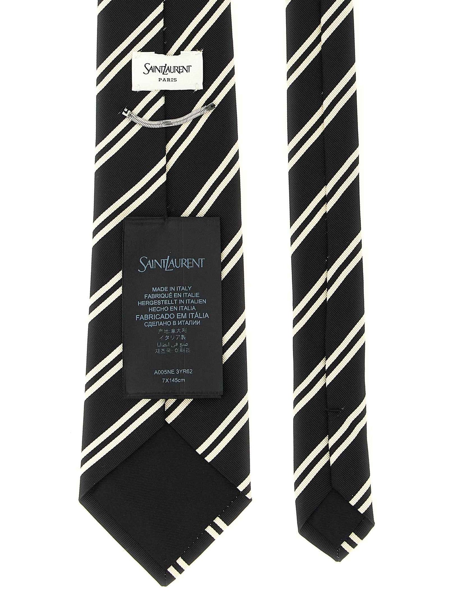 Black Silk Tie