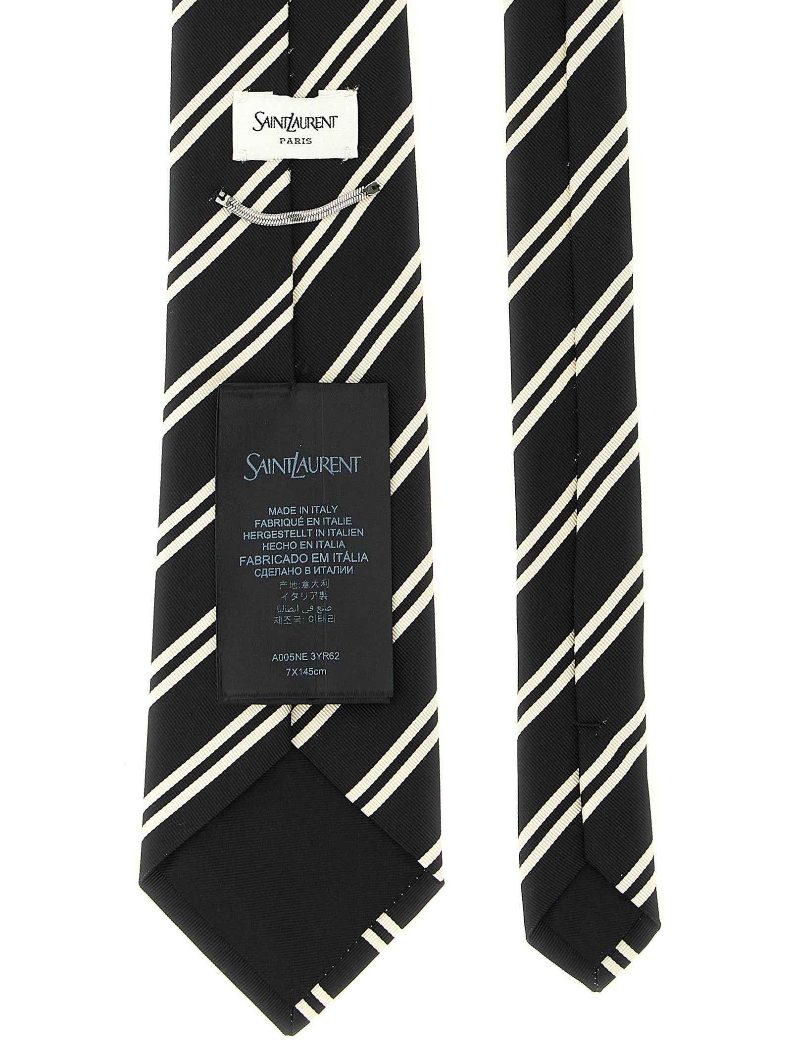 Black Silk Tie