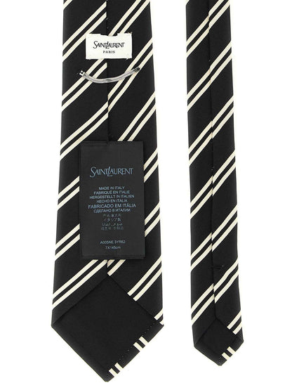 Black Silk Tie