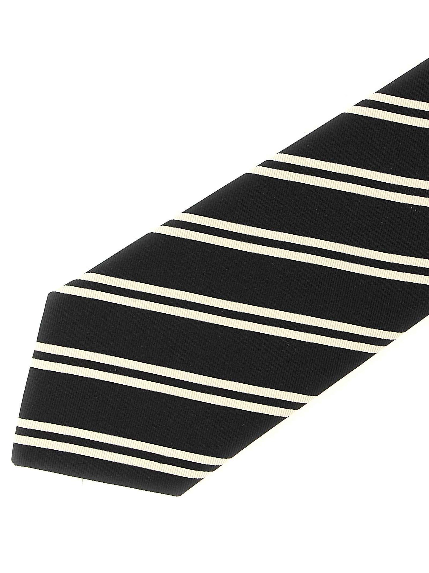 Black Silk Tie
