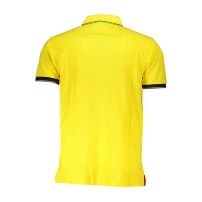 Yellow Cotton Men's Polo Shirt