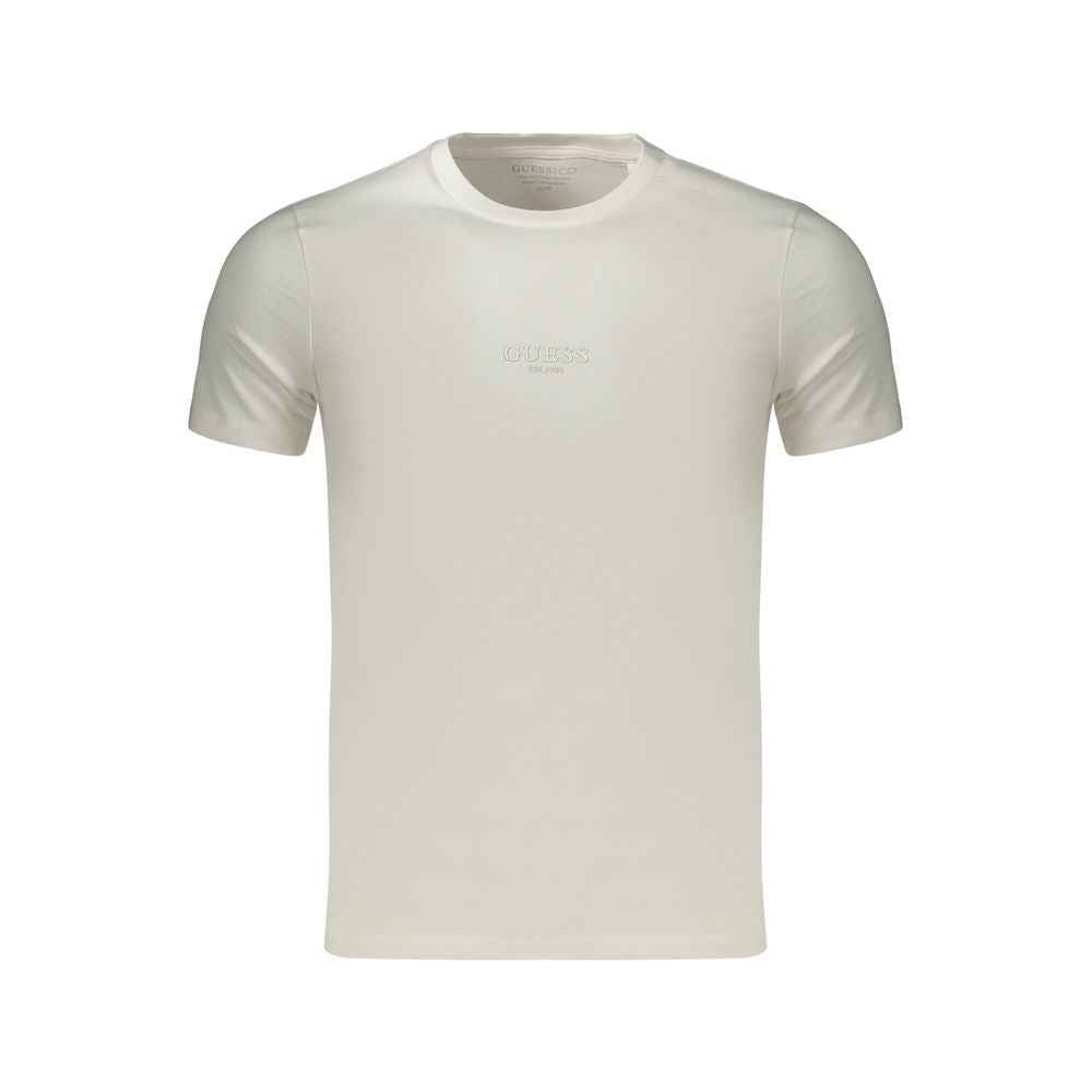 White Cotton Mens TShirt