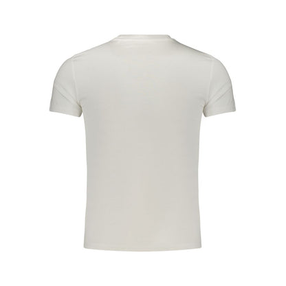 White Cotton Mens TShirt