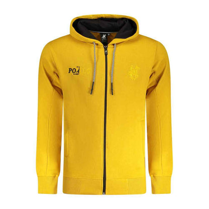 Yellow Cotton Men's Sweatshirt