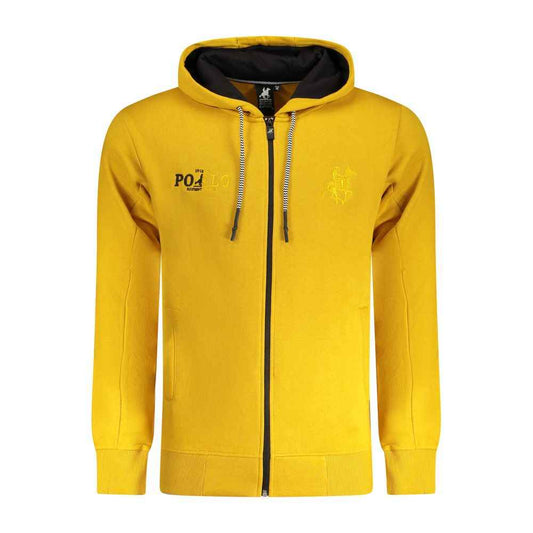 Yellow Cotton Men's Sweatshirt