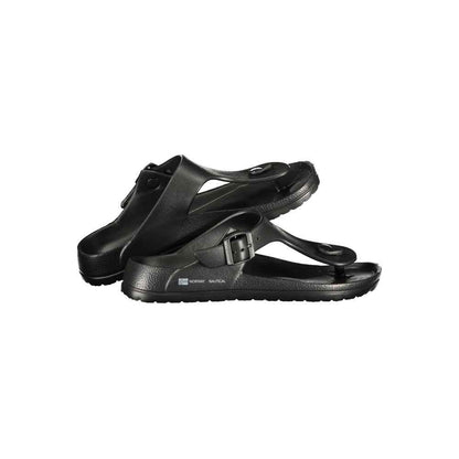 Black Plastic Men's Sandal