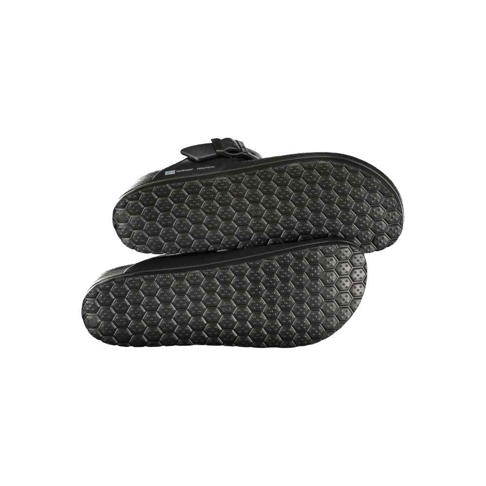 Black Plastic Men's Sandal