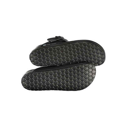 Black Plastic Men's Sandal