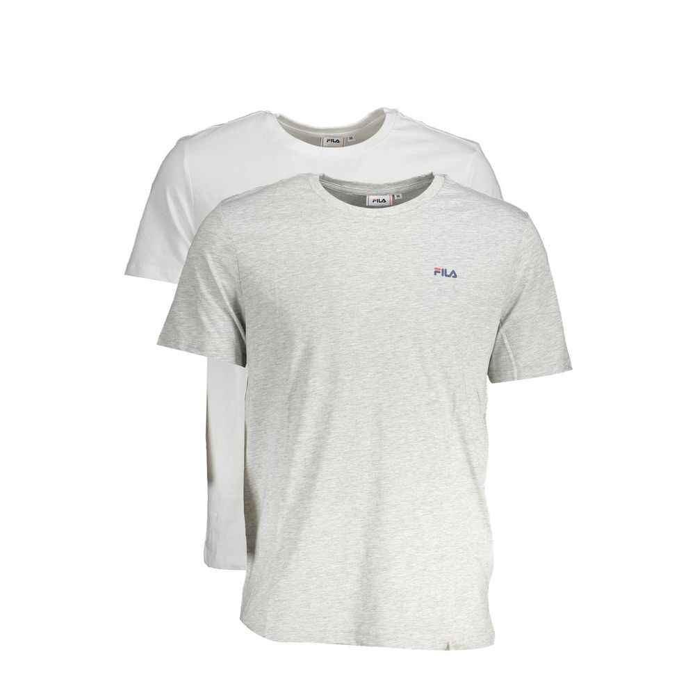 Grey Cotton Men's T-Shirt