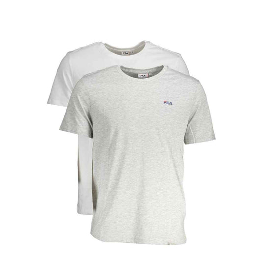 Grey Cotton Men's T-Shirt