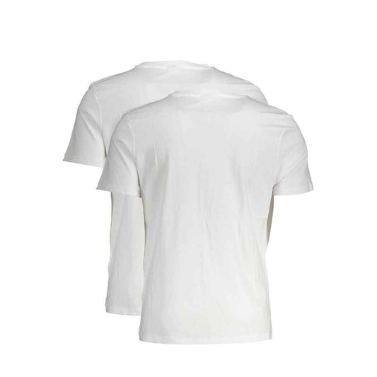White Cotton Men's T-Shirt