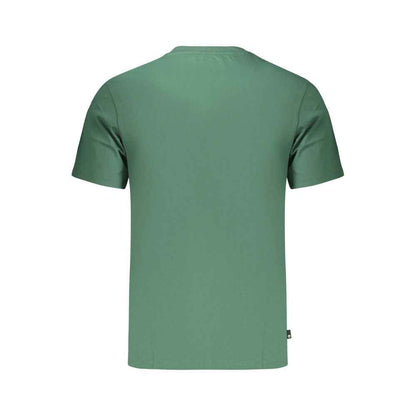 Green Cotton Men's T-Shirt