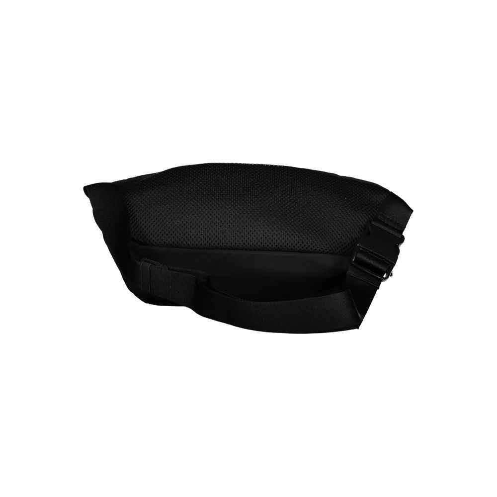 Black Polyester Men's Bag