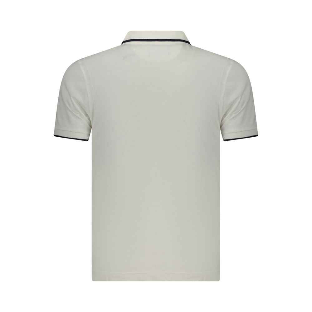 White Cotton Men's Polo