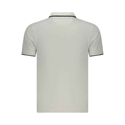 White Cotton Men's Polo