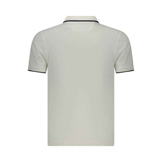 White Cotton Men's Polo