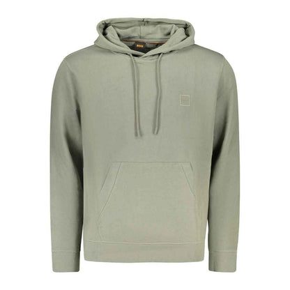 Green Cotton Men's Sweatshirt