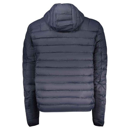 Blue Polyester Mens Jacket