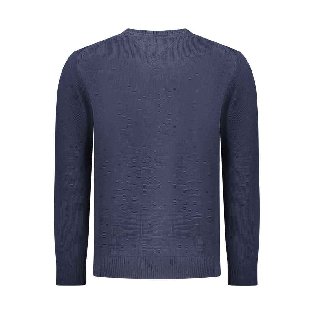 Blue Cotton Men's Sweater