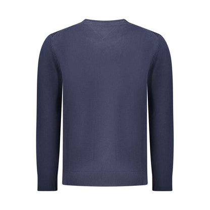 Blue Cotton Men's Sweater
