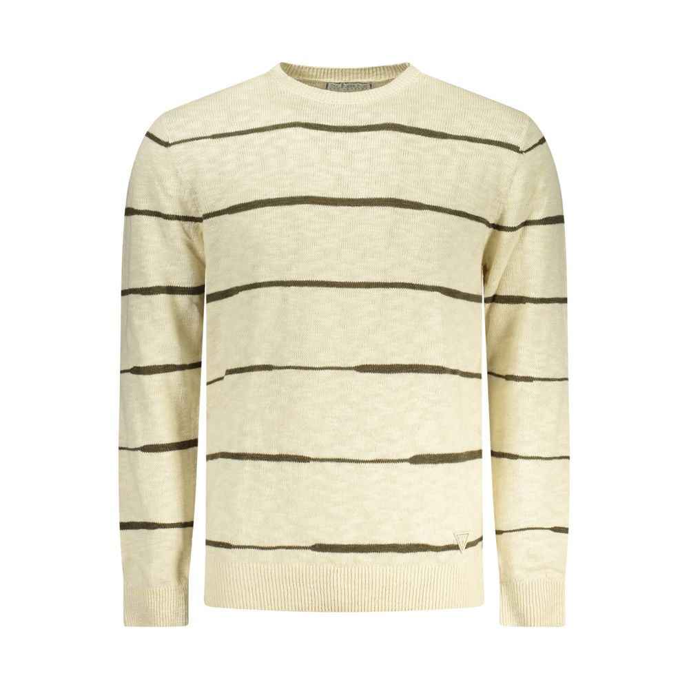 Beige Cotton Sweatshirt