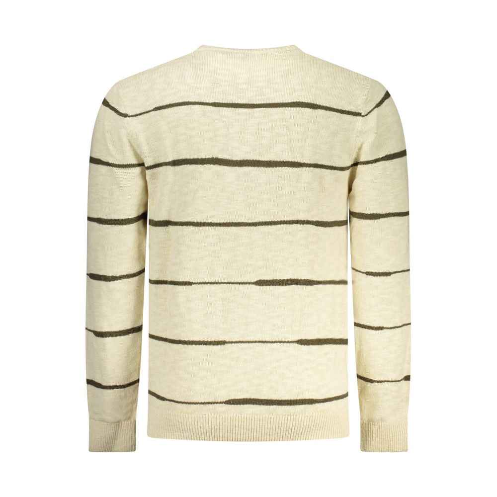 Beige Cotton Sweatshirt