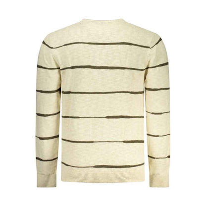 Beige Cotton Sweatshirt