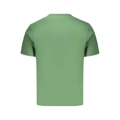 Green Cotton Men's T-Shirt