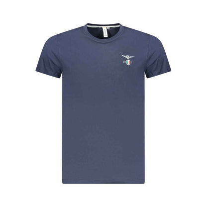 Blu Cotton Mens T-Shirt