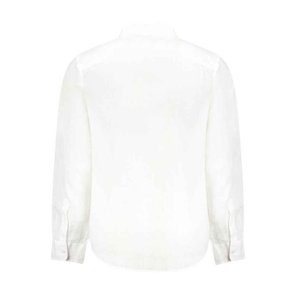White Linen Mens Shirt