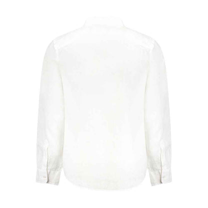 White Linen Mens Shirt